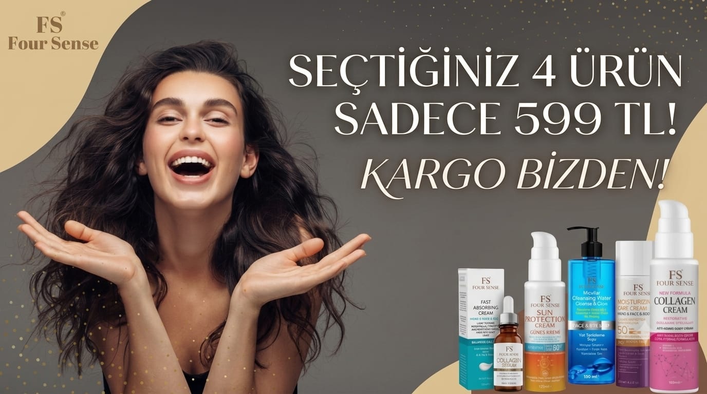 FourSense Seçtiğiniz 4 Ürün Sadece 599 TL - Kargo Bizden!